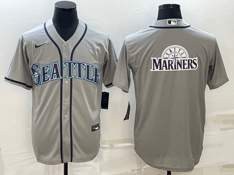 Men's Seattle Mariners Gray Team Jersey